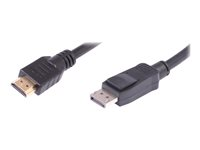 Uniformatic - Câble adaptateur - DisplayPort mâle pour HDMI mâle - 3 m 12613