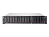 HPE Modular Smart Array 1040 Dual Controller SFF Storage - Baie de disques - iSCSI (10 GbE) (externe) - rack-montable - 2U E7W04A