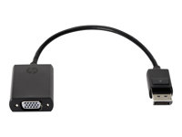 HP - Adaptateur VGA - DisplayPort (M) pour HD-15 (VGA) (F) - 20 cm AS615AA