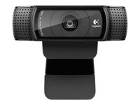 Caméra Web Logitech HD Pro C920 - Webcam - couleur - 1920 x 1080 - audio - USB 2.0 - H.264 960-001055