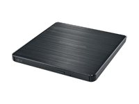Hitachi-LG Data Storage GP60NB60 - Lecteur de disque - graveur de DVD - SuperSpeed USB 3.1 Gen 1 - externe - noir - pour CELSIUS H7510; LIFEBOOK U7310, U7410, U7510, U9310; PRIMERGY RX2530 M6, RX2540 M6 S26341-F103-L142
