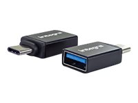 Integral USB Type-A to USB Type-C Converter - Adaptateur USB - USB type A (F) pour USB-C 18 broches (M) - USB 3.1 Gen 1 (pack de 2) INADUSB3.0ATOCTW