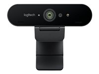 Logitech BRIO Caméra Web 4K Ultra HD - Webcam - couleur - 4096 x 2160 - audio - USB 960-001106