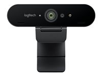 Logitech BRIO STREAM - Caméra de diffusion en direct - couleur - 4096 x 2160 - 1080p, 4K - audio - USB 960-001194