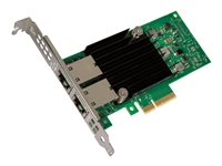 Intel Ethernet Converged Network Adapter X550-T2 - Adaptateur réseau - PCIe 3.0 profil bas - 10Gb Ethernet x 2 X550T2