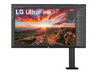 LG UltraFine Ergo 32UN880P-B - UN880P Series - écran LED - 4K - 32" - HDR 32UN880P-B.AEU
