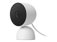 Google Nest Cam - Caméra de surveillance réseau - intérieur - couleur (Jour et nuit) - 2 MP - 1920 x 1080 - 1080p - audio - sans fil - Wi-Fi - H.264 GA01998-FR
