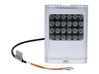 AXIS T90D35 - Illuminateur à LED blanche - montable au plafond, montable sur poteau, montable sur mur - 12 - 24 V - usage interne, extérieur - 42 Watt - blanc, argent - pour AXIS D3110, M5075-G, P1455-LE, P1455-LE-3, Q1656, Q1656-B, Q1715, V5938 50 01217-001