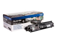 Brother TN321BK - Noir - original - cartouche de toner - pour Brother DCP-L8400, DCP-L8450, MFC-L8650, MFC-L8850; HL-L8250, L8350 TN321BK