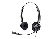 Urban Factory MOVEE HBV01UF - Micro-casque - sur-oreille - filaire - noir HBV01UF
