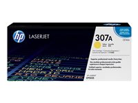 HP 307A - Jaune - original - LaserJet - cartouche de toner (CE742A) - pour Color LaserJet Professional CP5225, CP5225dn, CP5225n CE742A